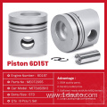 Auto Parts MITSUBISHI Engine Piston 6D15T ME072055